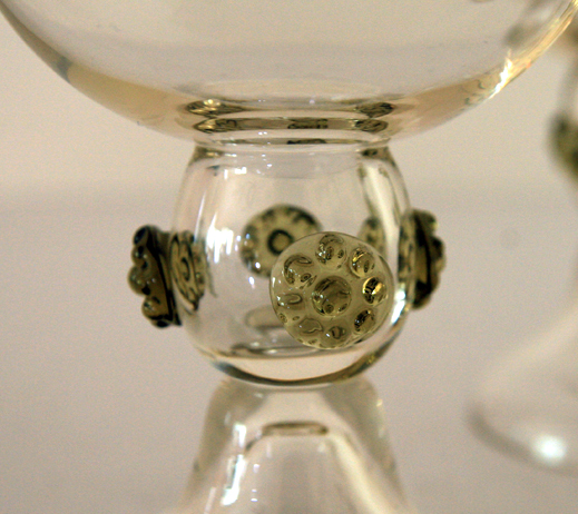 German Glass Antique Roemers w/Prunts - Image 4