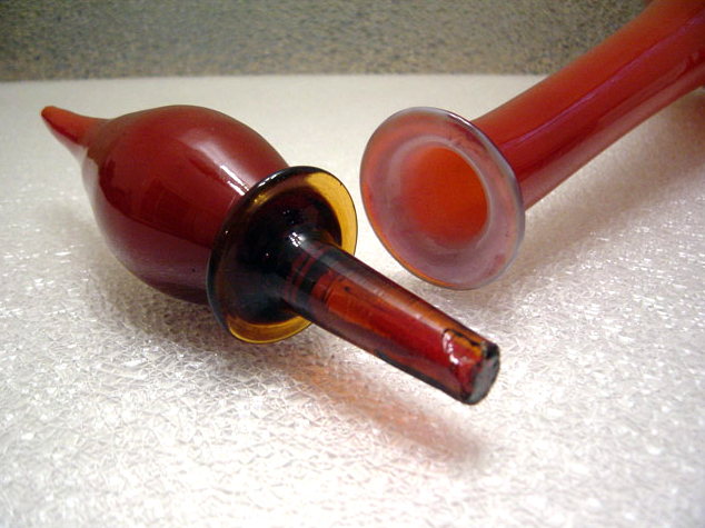 Giant Hand Blown Decanter - Image 2