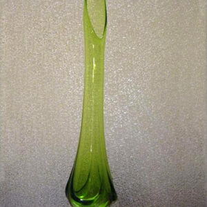 Viking Art Glass Draped Floor Vase