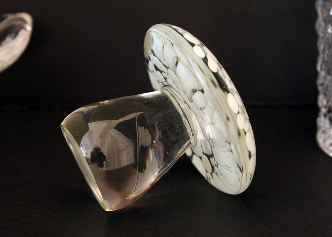 Mid-Century Glass Mushroom - Image 5