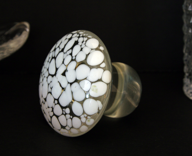 Mid-Century Glass Mushroom - Image 4