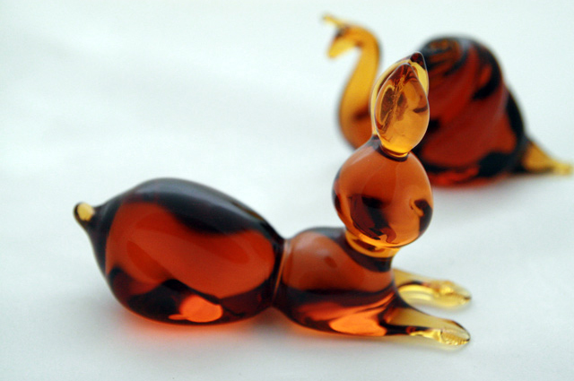 Kanawha Art Glass Hand Made Bunny Rabbit - Image 3