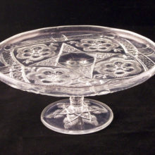 Antique cake plate over 90 years old.