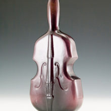 Superb example of late 19th century music school decor vase called 'Viotbot' by collectors.