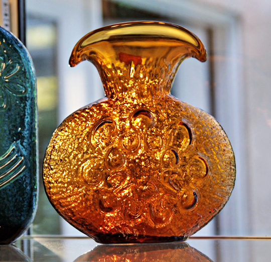 Designed by Blenko's most famous designer Wayne Husted.
