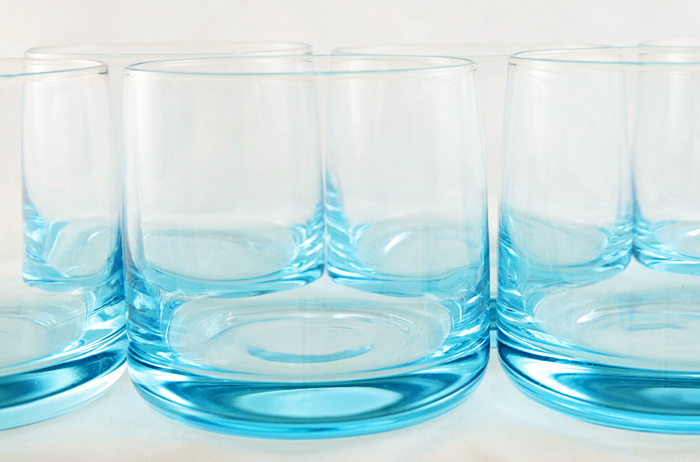 Each measure 3.25" tall with a 3" wide mouth.
