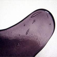 Blenko often included bubbles as part of the design.