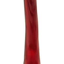 Retro Modern Vintage Enormous Ruby Glass Floor Vase