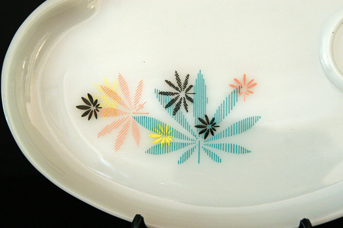 Boxed set of 1940's-1950's Patio Party Glass.