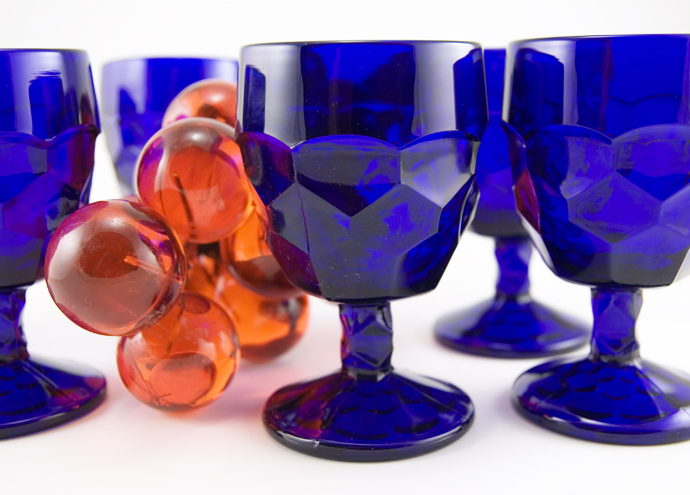 Viking Art Glass catalog part no. 6911, 11 oz goblet.