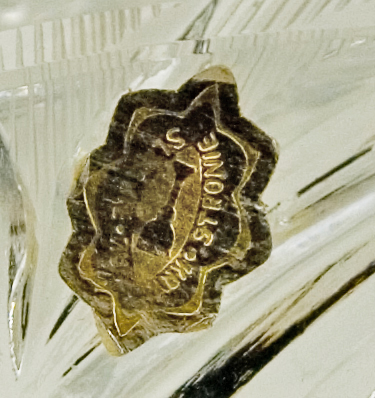 The label reads "Stronie Slaskie Krystol" (only one bowl still retains its label).