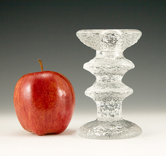 The Festivo candlesticks are still produced today by Iittala and come in a taller and shorter sizes.