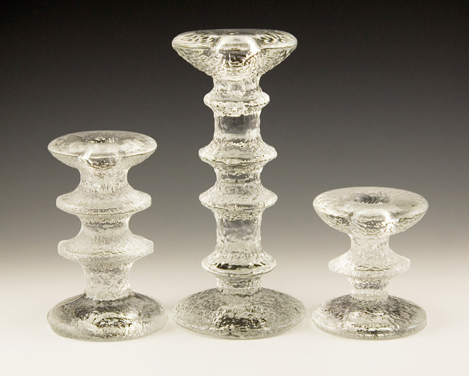 The Festivo candlesticks are still produced today by Iittala.