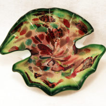 Vintage Tutti Frutti Art Glass Bowl.