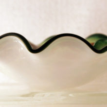 This bowl comes from the famous Italian glass maker A.VE.M.