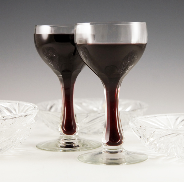 Although designated for champagne (shape is called 'Tulip Champagne'), this goblet is great for wine too.