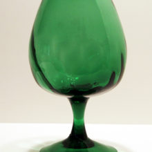 Oversized Blown Glass Brandy Snifter Vase