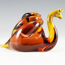 Made by Pilgrim Art Glass in the 1960's - 1970's.