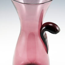 Hard to find jug in plum amethyst with rare handle.