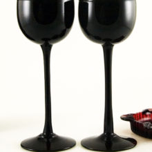Glass and crystal stemware from days gone by.