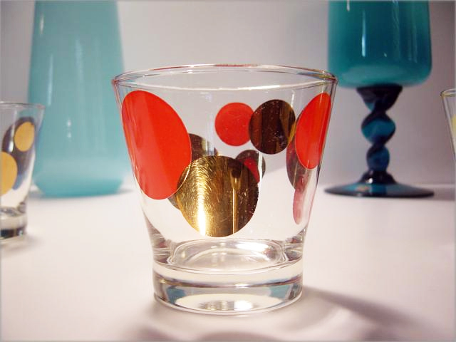 Hand blown and hand decorated.
