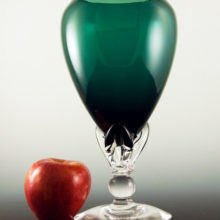 Blown glass from the Art Deco period.