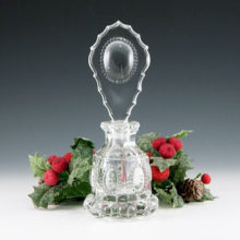 1930's Czech Crystal Perfume Bottle