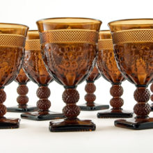 Made in the USA by Imperial Glass circa 1950's to 1960's.