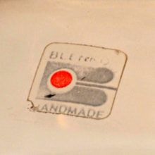 Retains an old frayed Blenko 'B' label. Blenko catalog no. 829, designed in the 1980's.