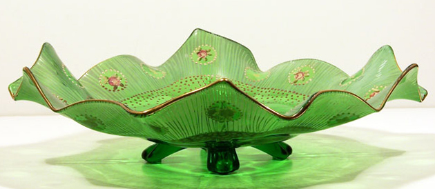 Beautiful glass from the past is a better quality glass than that of today.