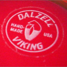 Both ruby glass cup and saucer pairs are in excellent condition with maker's label still attached. This is a 1970's label when Viking changed it's name to Dalzell Viking.