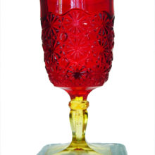 The Daisy and Button pattern was popular in the late 1800's and has remained popular since. Many glass makers of the past provided forms in this pattern.