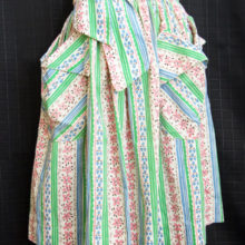 Handmade 'Grandma Mammy's 1950s cotton apron.