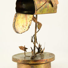 Plays 'I'm Gonna Sit Right Down and Write Myself a Letter' as the mailbox rotates. Vintage music box from the 1970s to early 1980s.