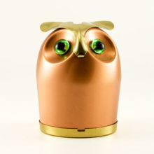 Ultra modern copper guild owl bank made by the Copper Guild of Massachusetts U.S.A. in the 1970's.