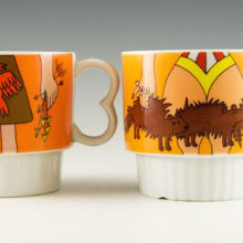 Here's a pair of guaranteed conversation starters in a mug set.