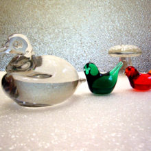 The solid crystal duck circa 1980's.
