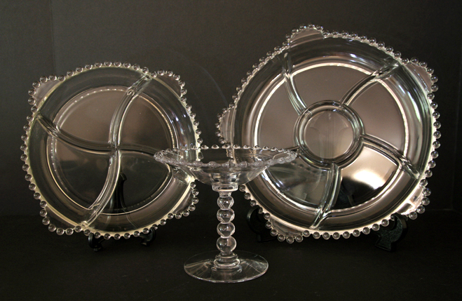 The glass is medium weight and high quality.