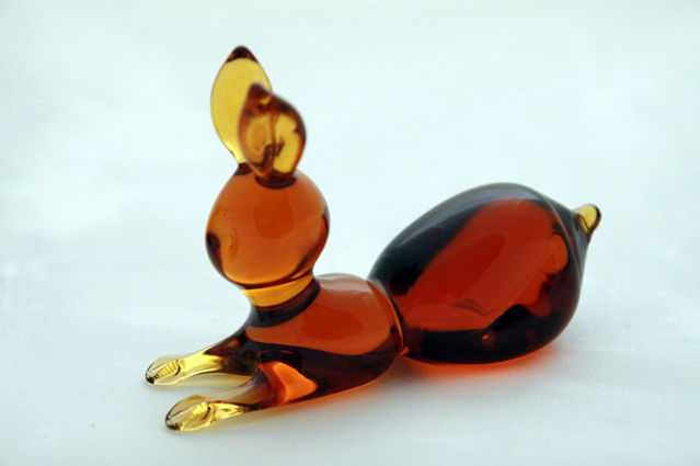 Made by Kanawha Art Glass in the 1960's-1970's.