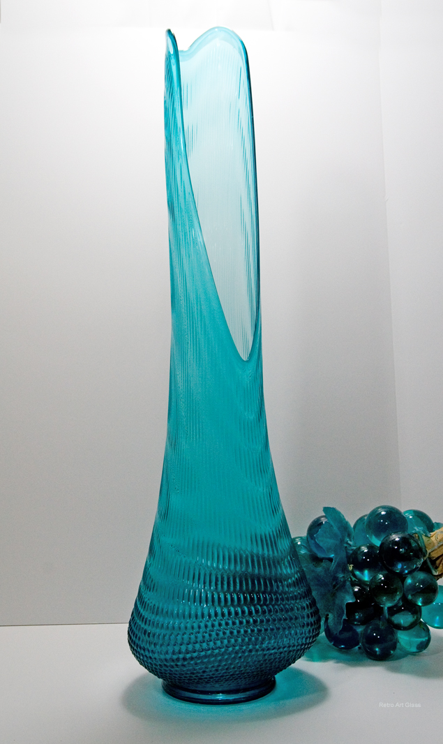Fenton Art Glass Floor Vase D