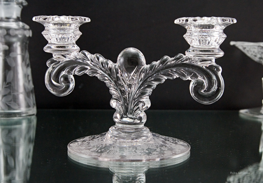 So very, very elegant. Large 8.25" wide spread and standing 5.5" tall. Each weigh 1.5 lbs.