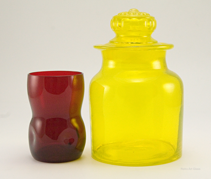 During the Hippie Era Gumps department store in the Haight-Ashbury area of San Francisco imported glassware from a company called Takahashi.