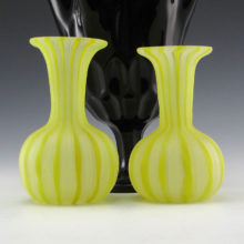 Made by Venetian glass-makers on the Isle of Murano in Italy. Estimated circa 1900 to 1945.