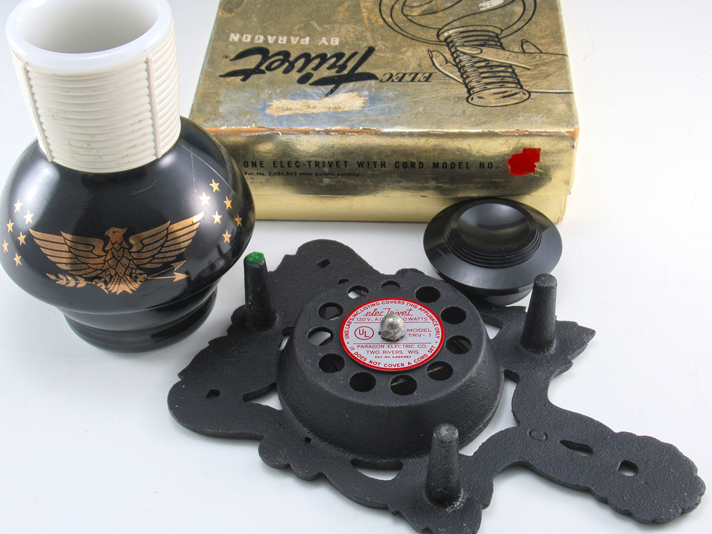 Retro Vintage Beverage Warmer Set Hottle and Electrivit - Image 8