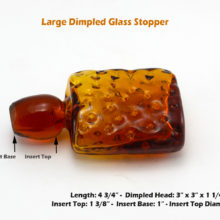 Use the measurements provided to determine if this stopper will fit your bottle.