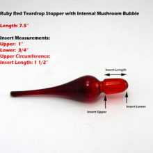 Use these measurements to determine if the stopper will fit your bottle.