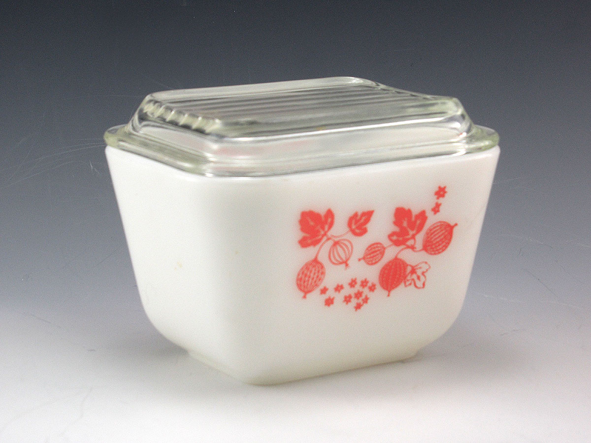 These quality vintage made covered dishes are perfect for food storage. The glass does not leach into the food and is reused over and over again, no disposable waste. And they can be put in the oven straight from the fridge if desired.