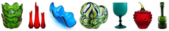The Glass Museum. View over 800 glass objects from the past.