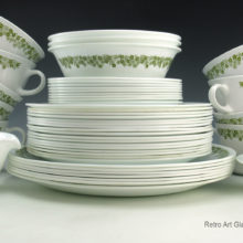 Corelle Spring Blossom dinnerware set of 48. Excellent for for outdoor dining, picnics, everyday dining.